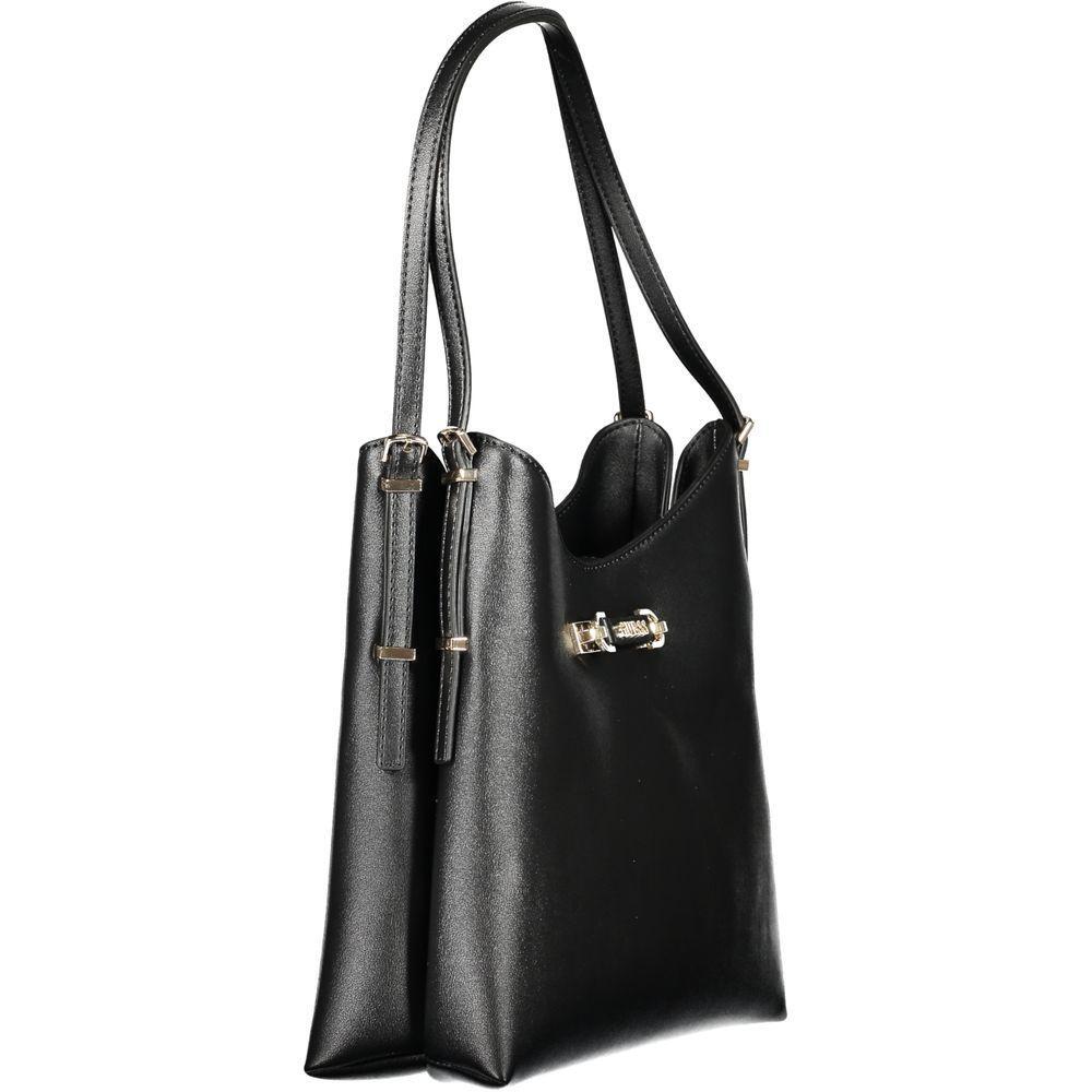 Guess Jeans Black Polyethylene Women Handbag GU-39579