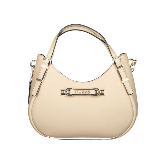 Guess Jeans Beige Polyethylene Women Handbag GU-39582