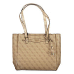 Guess Jeans Beige Polyethylene Women Handbag GU-39585