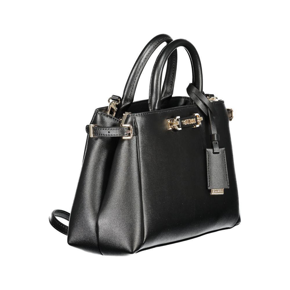 Guess Jeans Black Polyethylene Women Handbag GU-39583