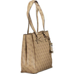 Guess Jeans Beige Polyethylene Women Handbag GU-39585