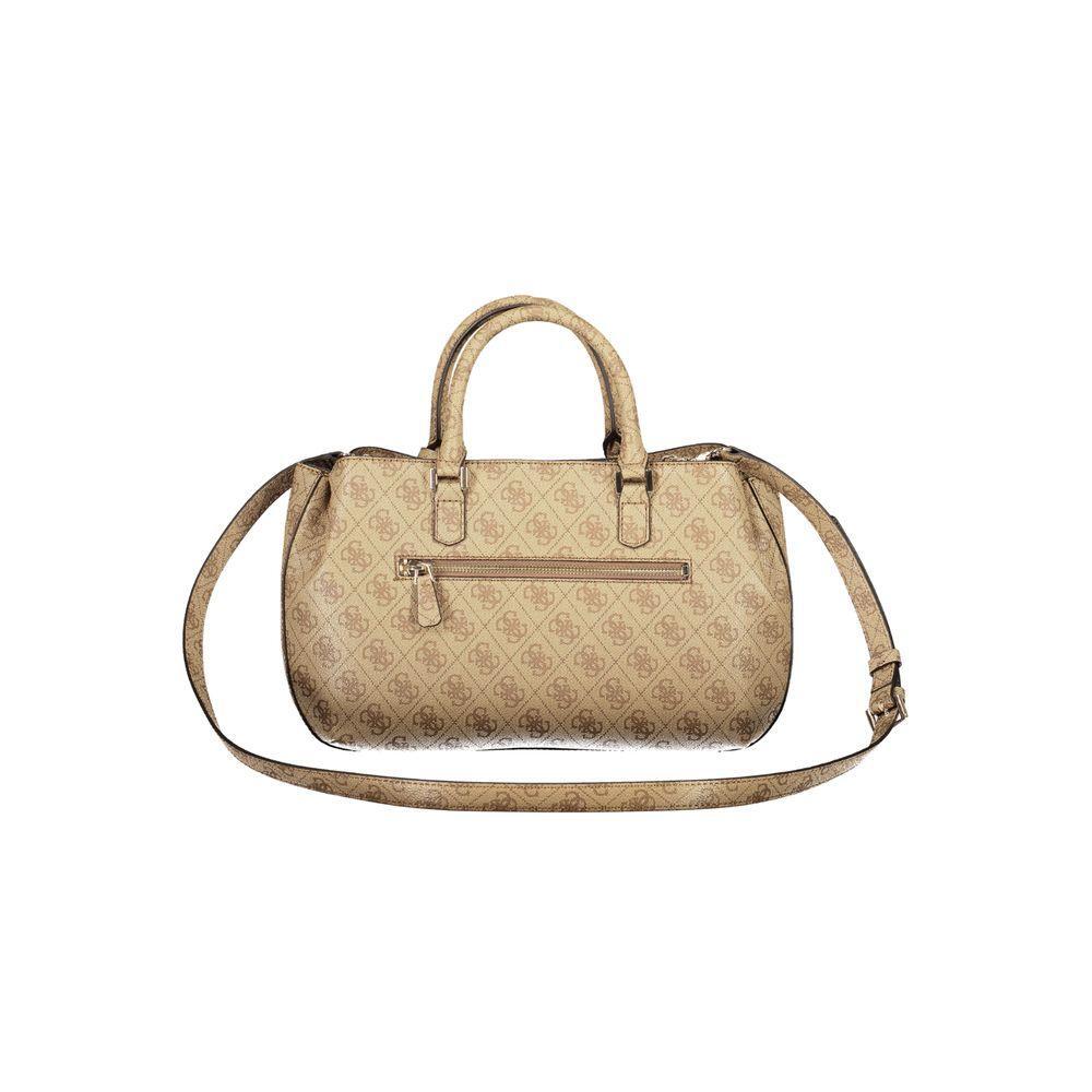 Guess Jeans Beige Polyethylene Women Handbag GU-39584