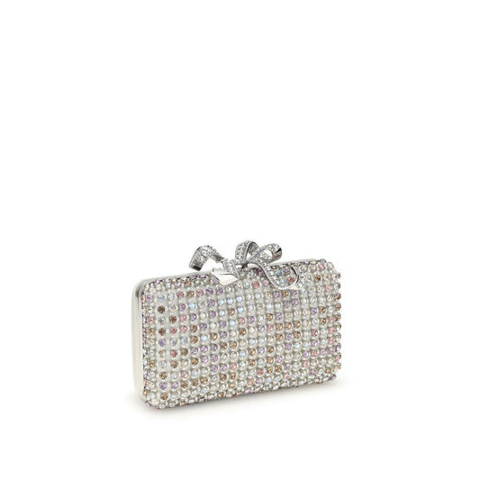 Self-Portrait Multicrystal Clutch Bag SEAW25305MUMULTIBB