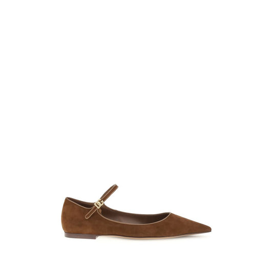 Dolce & Gabbana Suede and nappa leather Ballerinas
