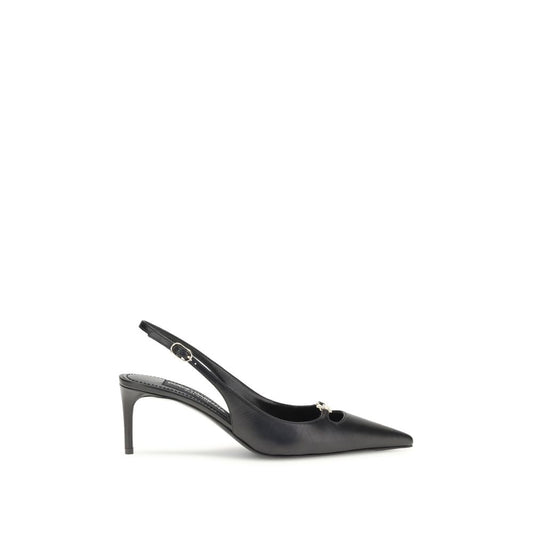 Dolce & Gabbana Lollo slingback Pumps DO-CG0796A573880999-EU36.5/US6.5