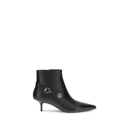 PINKO Leather Ankle Boots PI-SD0367P087Z99BLACK-EU36/US6