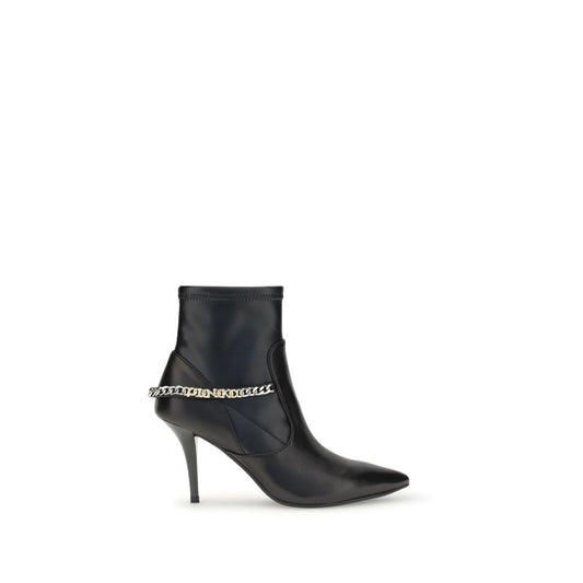 PINKO Chain Ankle Boots PI-SD0423P095Z99BLACK-EU36/US6