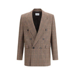 Saint Laurent Prince de Galles wool Blazer SA-835102Y3J459217-IT48 | M