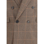Saint Laurent Prince de Galles wool Blazer SA-835102Y3J459217-IT48 | M