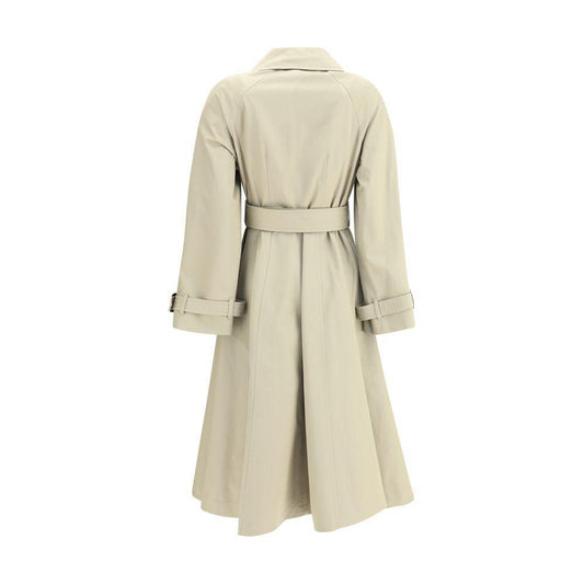 Burberry Ellingham fit-and-flare long gabardine Trench Coat BU-8115037C2247-8