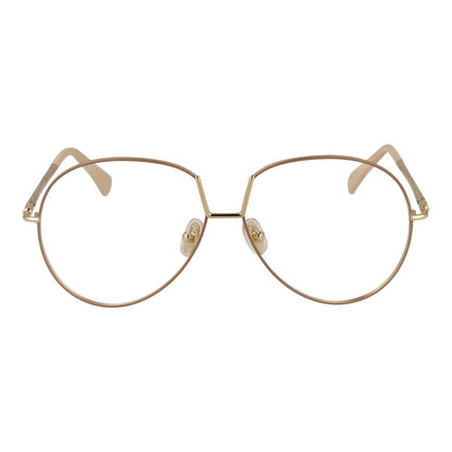 Max Mara Beige Metal Glasses (Frames)