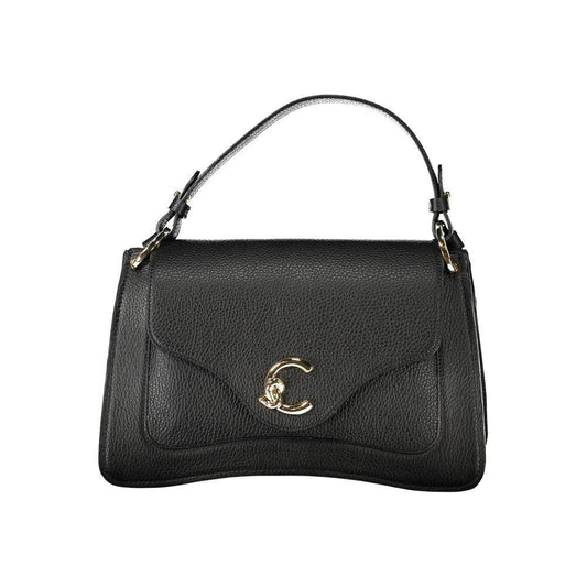 Coccinelle Black Leather Handbag CO-34914