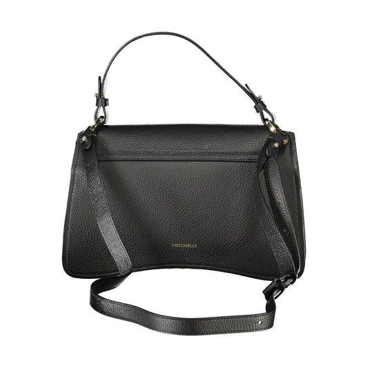 Coccinelle Black Leather Handbag CO-34914