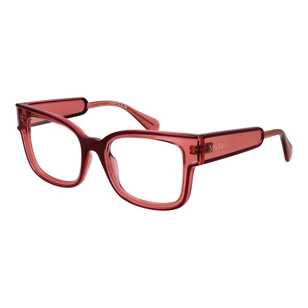 Max & Co Red Stainless Steel Glasses (Frames)