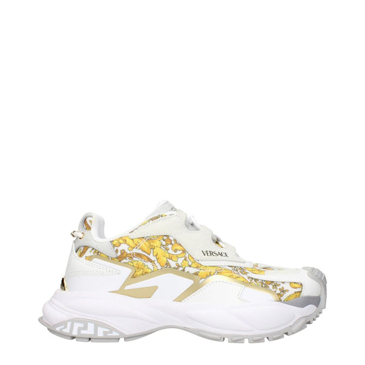 Versace Gold Fabric Low Tops VE-15266303869193-EU39/US9