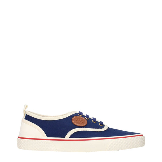 Valentino Garavani Blue Fabric Low Tops VA-15269053366537-EU42.5/US9.5