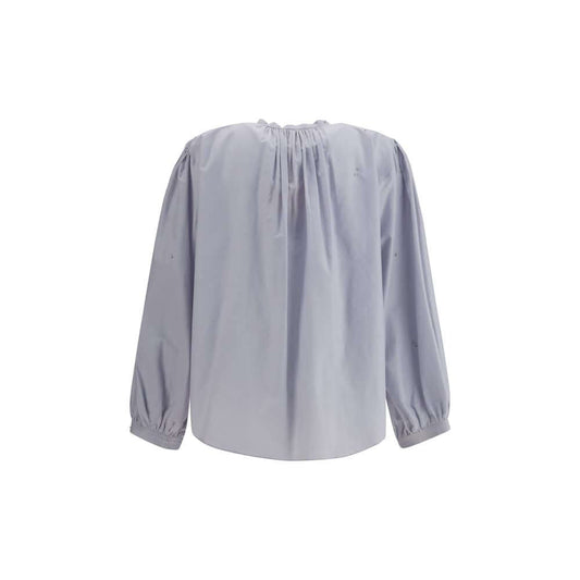 Forte_Forte Voile Shirt with embroidery FO-14093MYSHIRTF48A7076-I/S