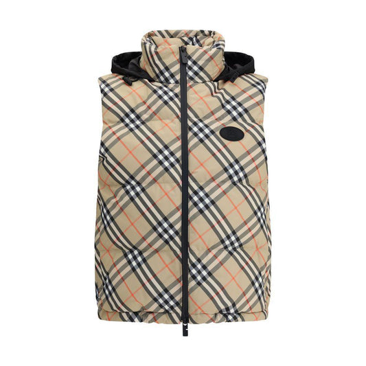 Burberry Check vest Down Jacket BU-8113139B9368-L