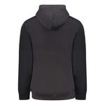 Tommy Hilfiger "Black Cotton Men Sweater with Central Pocket"