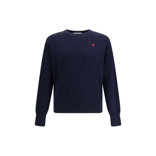 Ami Paris Pull Col Rond Ami De Coeur AM-HKS826001414-L