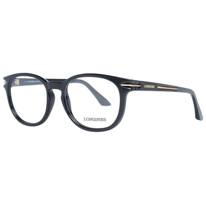 Longines Black Plastic Glasses (Frames)