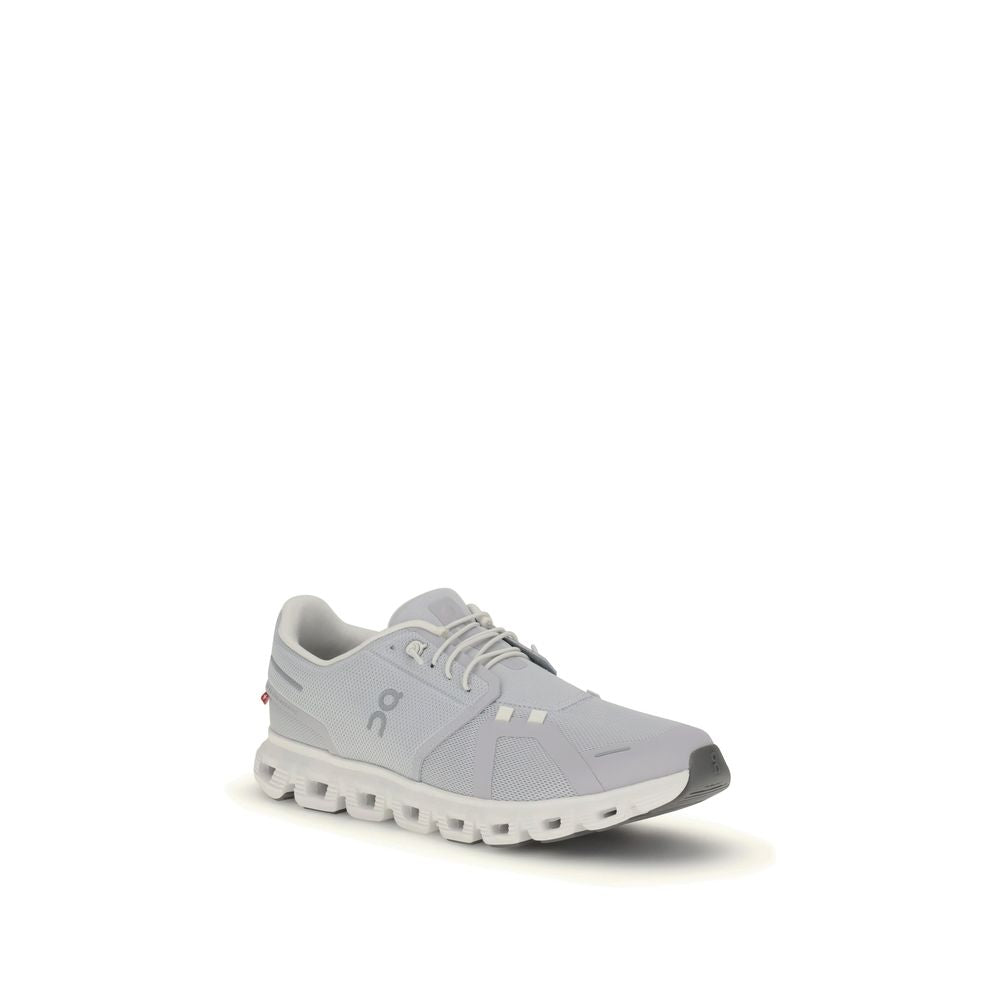 ON White Fabric Athletic Sneakers
