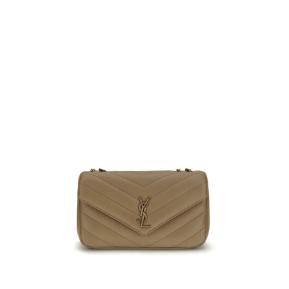 Saint Laurent Beige Calf Leather Bos Taurus Shoulder Bag