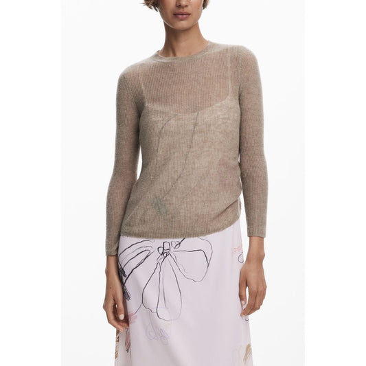 Desigual White Polyester Women Dress