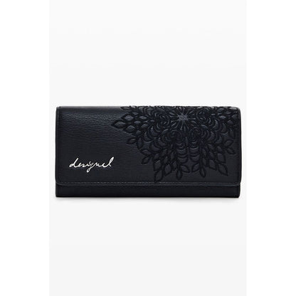 Desigual Black Polyethylene Wallet