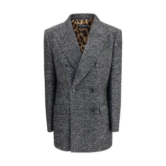 Dolce & Gabbana Double-breasted Chevron Blazer DO-F293DTFCZAFS8030-IT42 | L