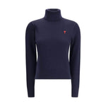 Ami Paris Ami De Coeur turtleneck Sweater AM-FKS827001414-L