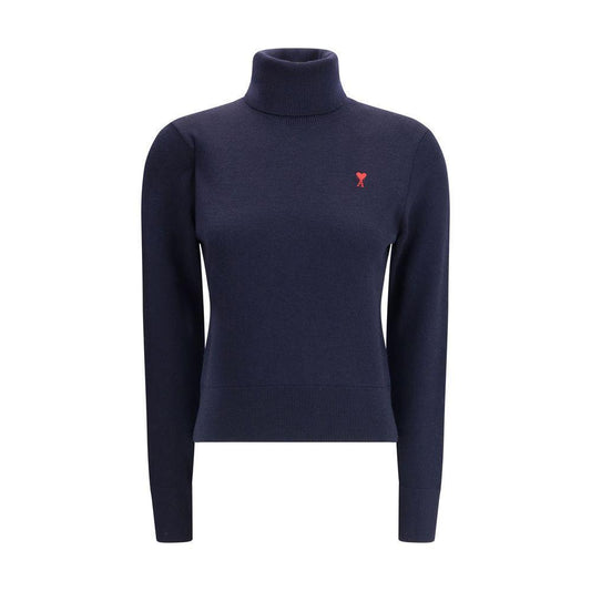 Ami Paris Ami De Coeur turtleneck Sweater AM-FKS827001414-L