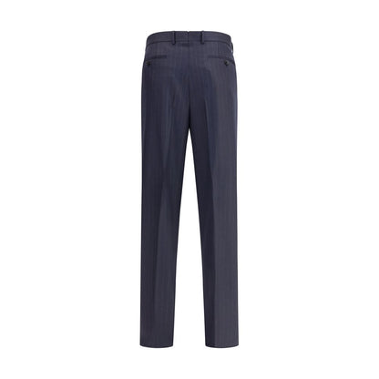 Tom Ford Blue Wool Dress Pants