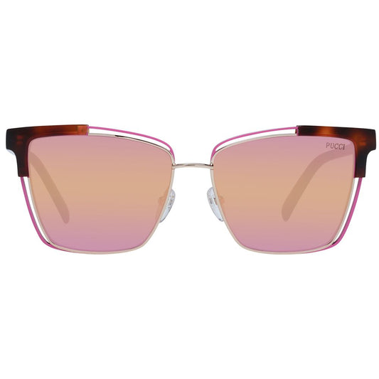 Emilio Pucci Brown Women Sunglasses PU-1042929