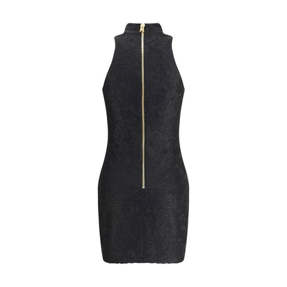 Balmain Black Viscose Cocktail Dress