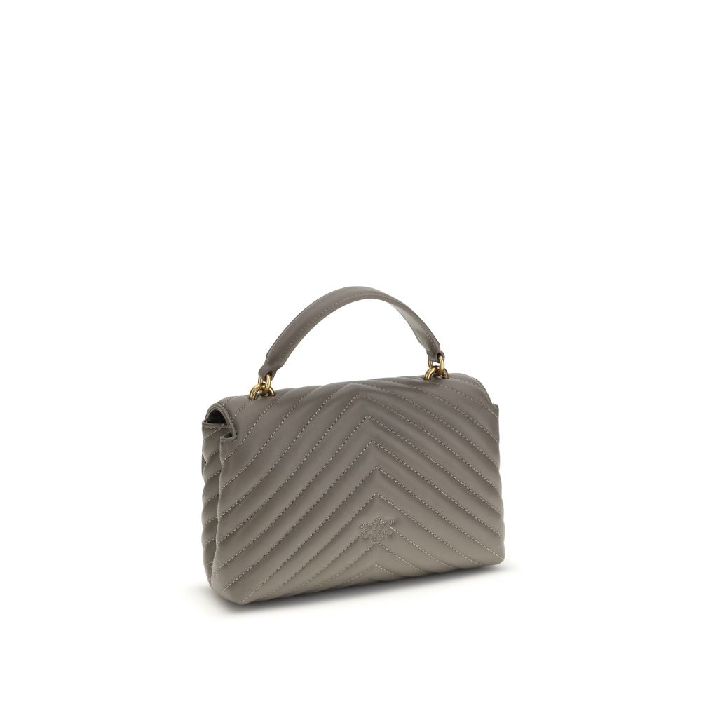 PINKO Gray Calf Leather Bos Taurus Wallet