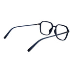 Fila Blue Men Glasses Frame, full-rim, square style with cellulose propionate material, size 52-17-145, blue color.