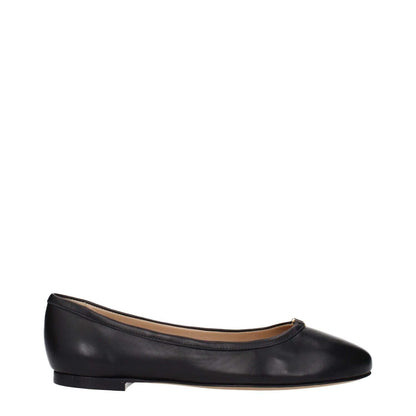 Chloé Black Leather Ballet Flats 1728,75667636384,Ballet Flats - Flats - Shoes,Black,Chloé,EU36.5/US6.5,EU36/US6,Flats - Shoes,New with tags,Shoes,Women
