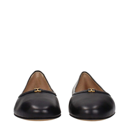 Chloé Black Leather Ballet Flats 1728,75667636384,Ballet Flats - Flats - Shoes,Black,Chloé,EU36.5/US6.5,EU36/US6,Flats - Shoes,New with tags,Shoes,Women