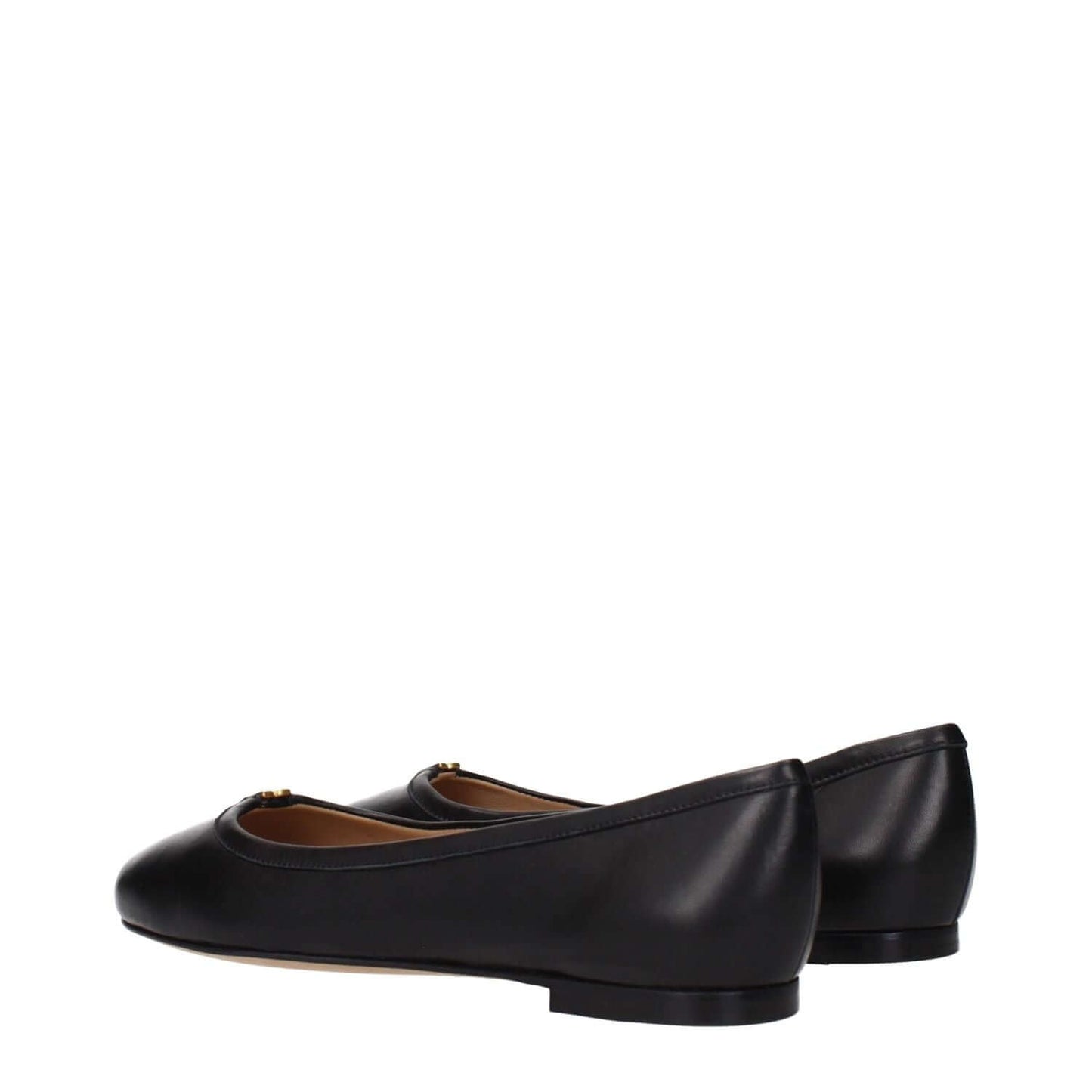 Chloé Black Leather Ballet Flats 1728,75667636384,Ballet Flats - Flats - Shoes,Black,Chloé,EU36.5/US6.5,EU36/US6,Flats - Shoes,New with tags,Shoes,Women