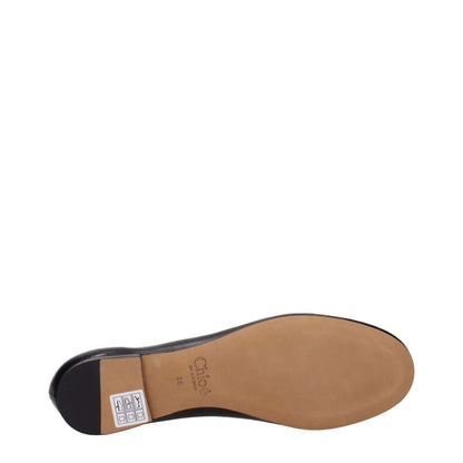 Chloé Black Leather Ballet Flats 1728,75667636384,Ballet Flats - Flats - Shoes,Black,Chloé,EU36.5/US6.5,EU36/US6,Flats - Shoes,New with tags,Shoes,Women