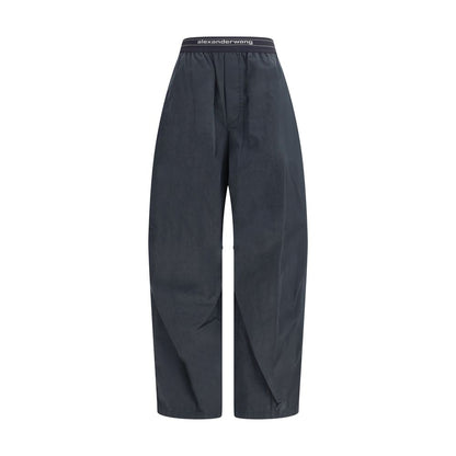 Alexander Wang Black Cotton Casual Pants