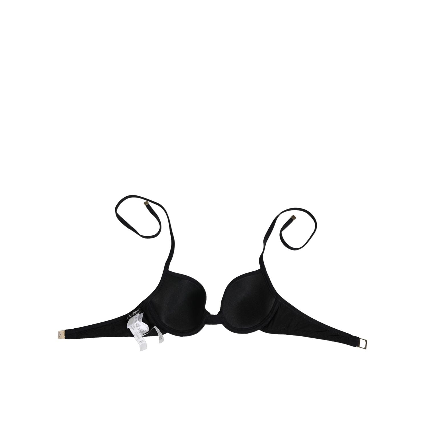 Dolce & Gabbana Black Underwire Push Up Balconette Bra Underwear