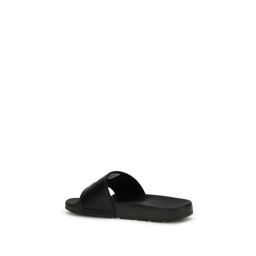 Off-White Black Polyethylene Sandals