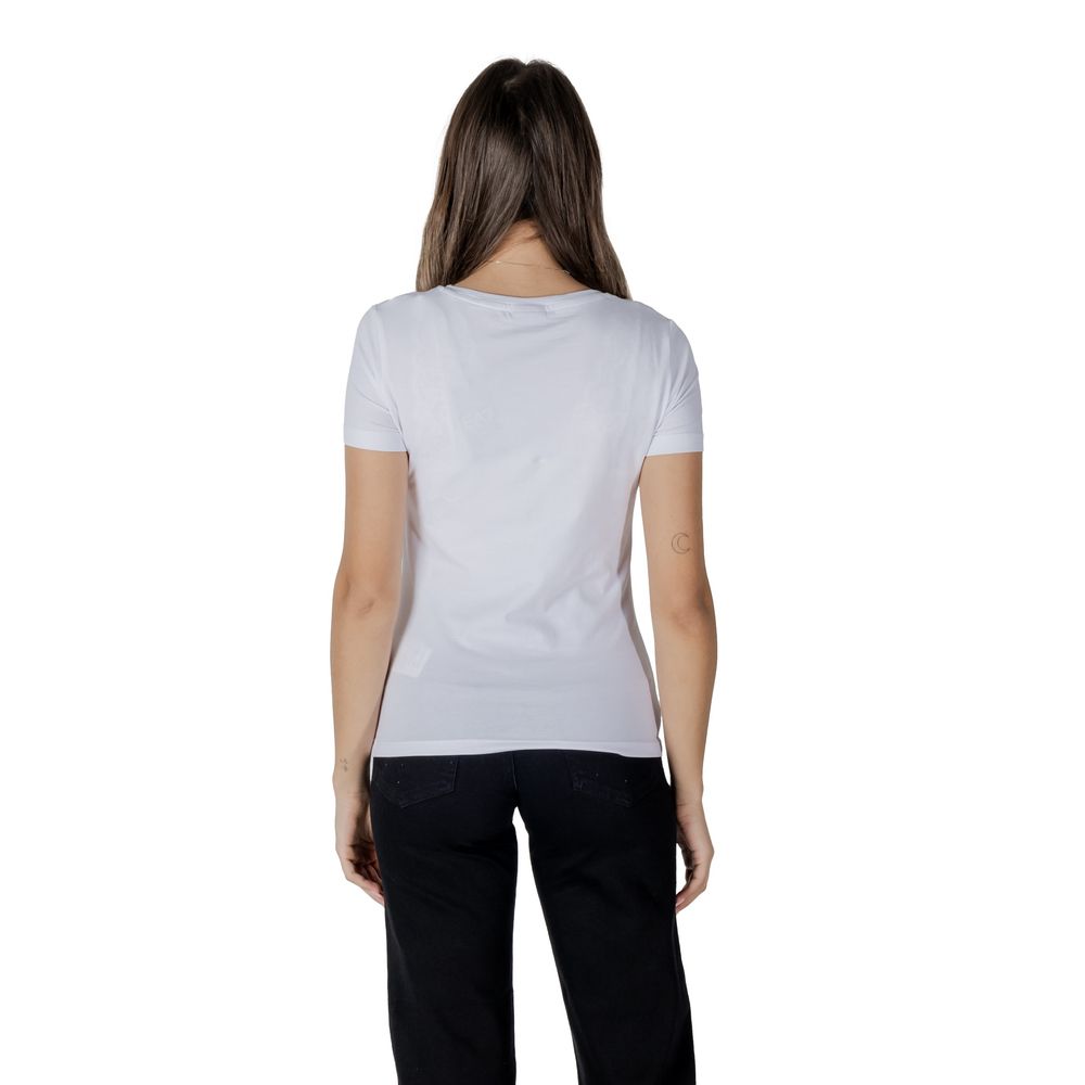 EA7 Emporio Armani White Cotton Sportswear