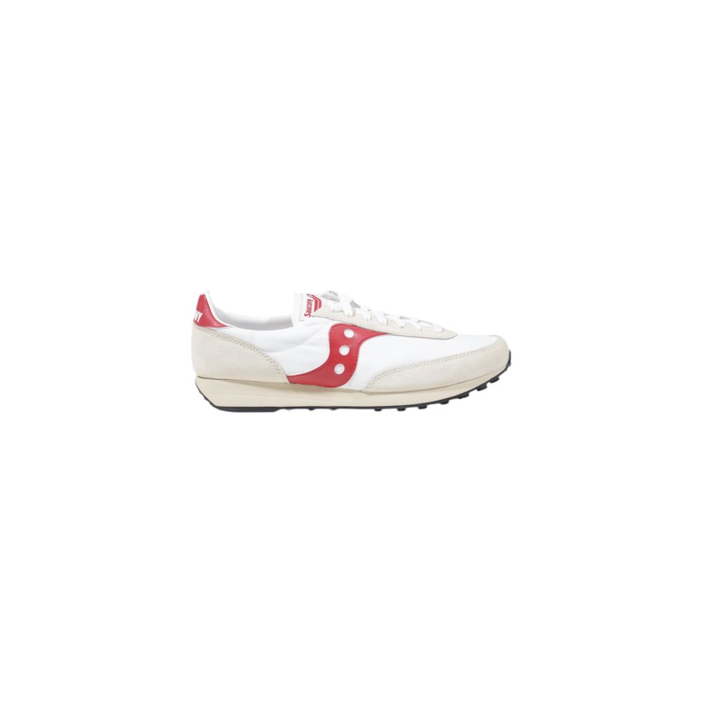 Saucony White Leather Athletic Sneakers