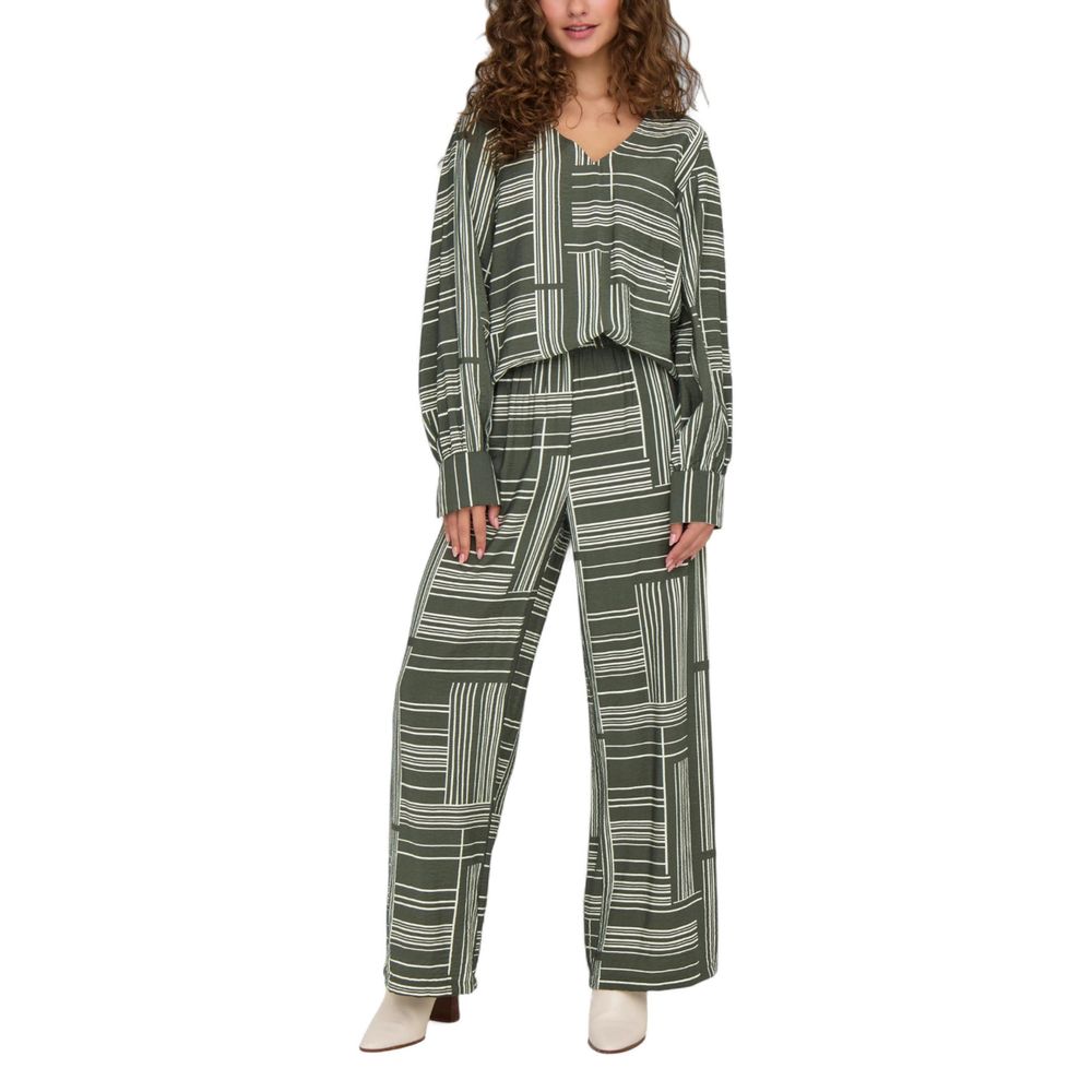 Jacqueline De Yong Green Viscose Blouse