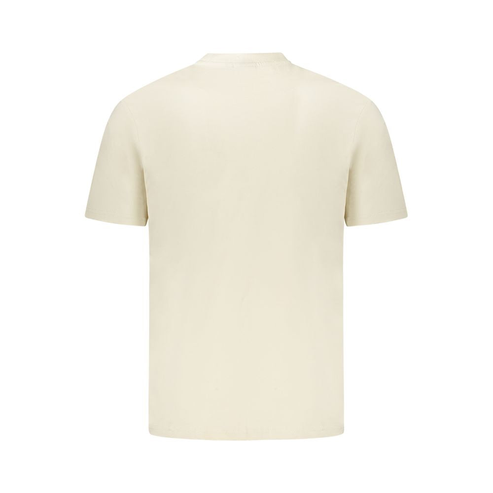 Napapijri Beige Cotton T-Shirt
