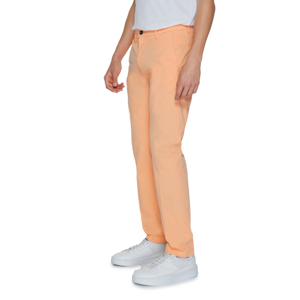 Borghese Orange Cotton Chino Pants 1728,71956299936,Borghese,Chino Pants - Pants - Clothing,Clothing,IT50 | L,IT52 | XL,IT54 | XXL,Men,New with tags,Orange,Pants - Clothing