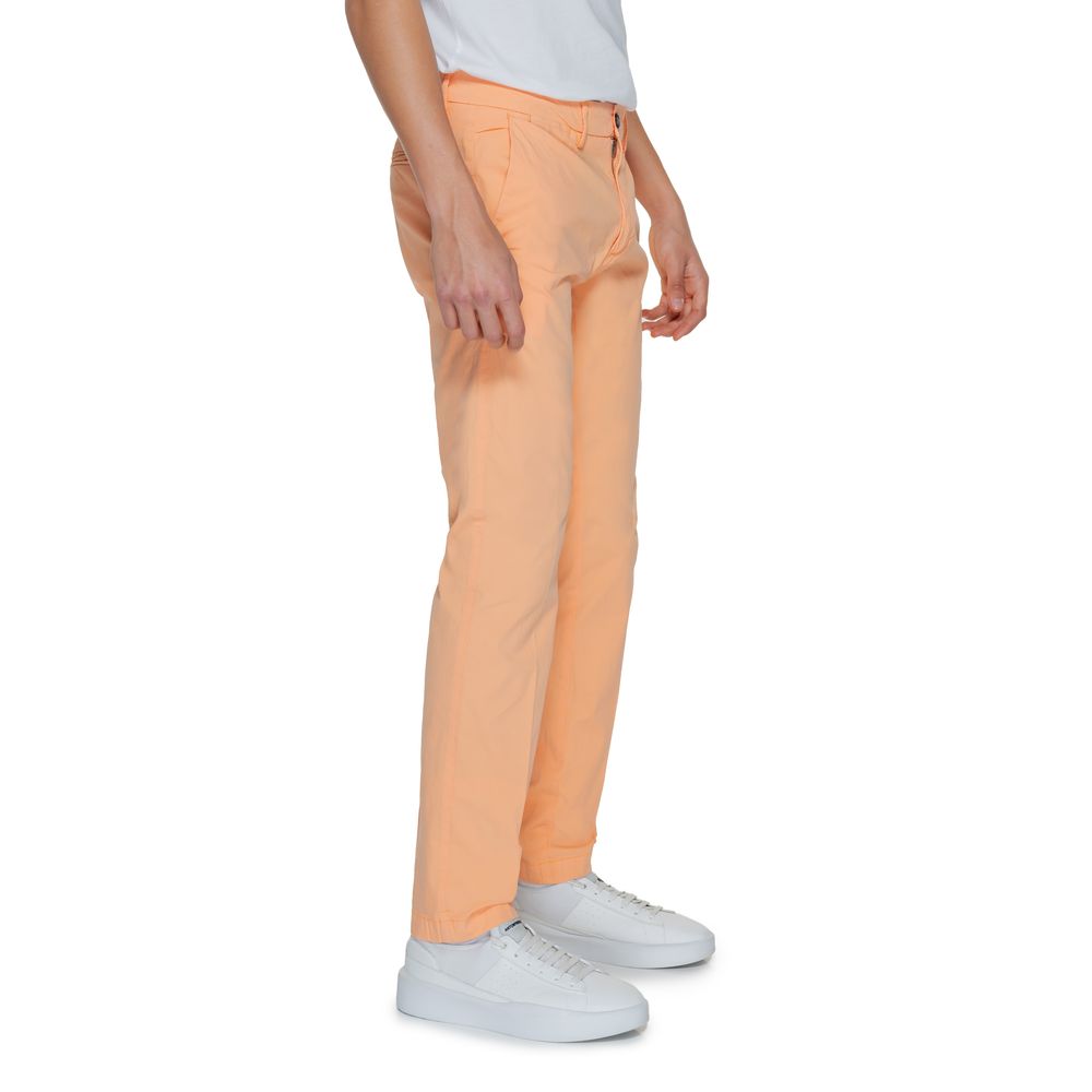 Borghese Orange Cotton Chino Pants 1728,71956299936,Borghese,Chino Pants - Pants - Clothing,Clothing,IT50 | L,IT52 | XL,IT54 | XXL,Men,New with tags,Orange,Pants - Clothing